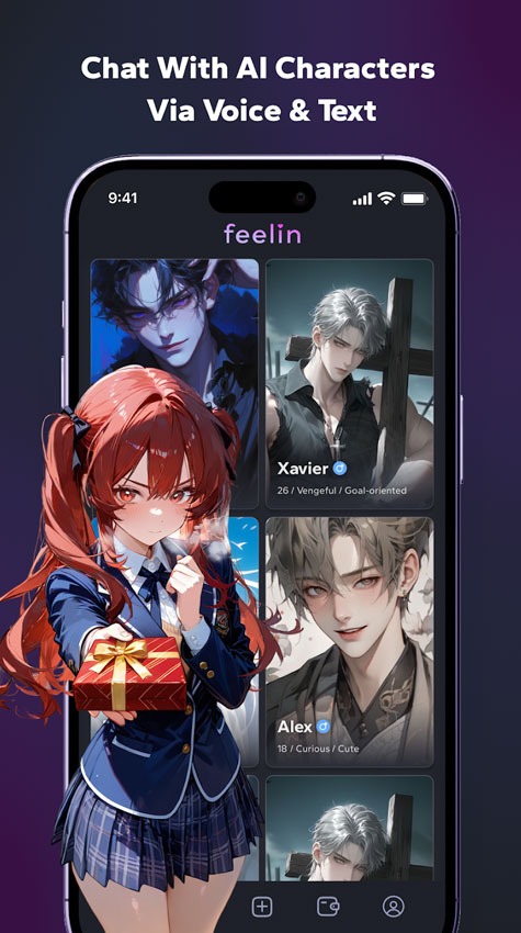 feelin角色发现页面
